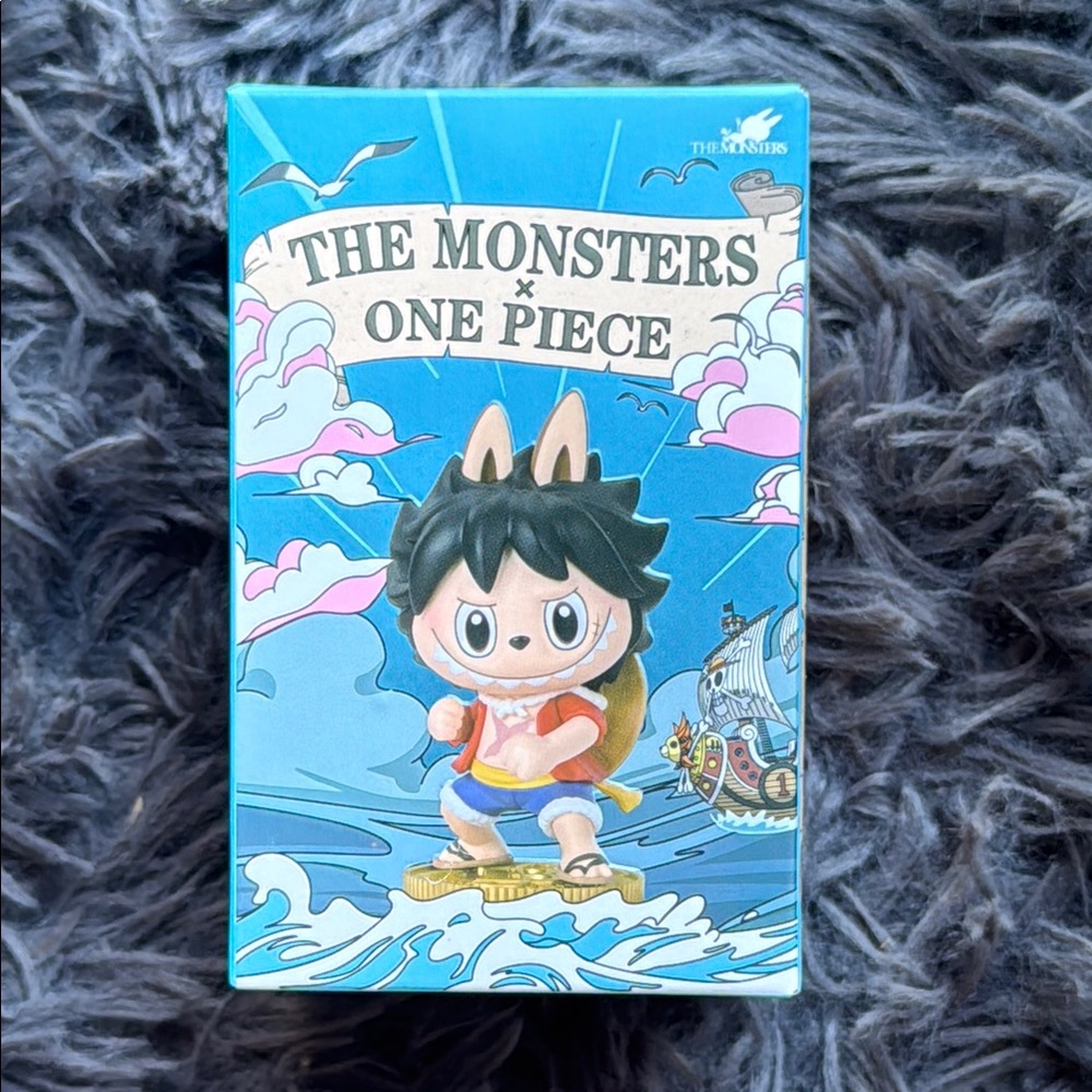 NIB Labubu The Monsters x One piece blind box